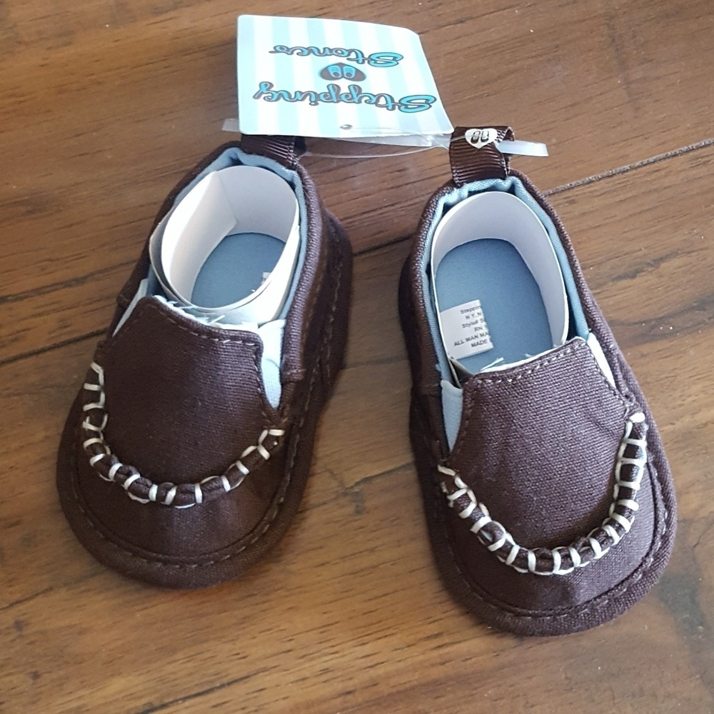 Stepping Stones - Brown‎ Baby Loafer